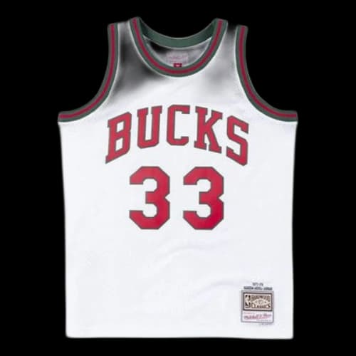 Mitchell & Ness NBA Swingman Jersey 'Milwaukee Bucks - Kareem Abdul-Jabbar 1971-72'