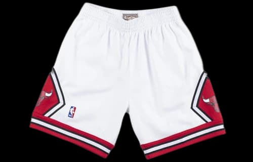 Mitchell & Ness NBA Swingman Shorts Chicago Bulls 1997-98 'White Red'