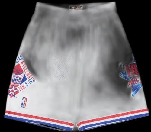 Mitchell & Ness NBA Swingman Shorts All-Star East 1991 'White'
