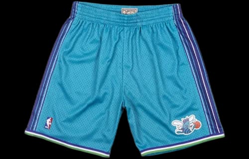 Mitchell & Ness NBA Swingman Shorts Charlotte Hornets Road 1999-00 'Blue'