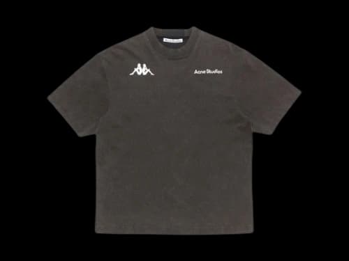Acne Studios x Kappa Short Sleeve Logo T-shirt Black