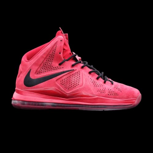Nike LeBron 10 EXT 'Red Suede' Sample
