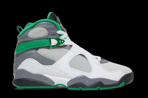Air Jordan VIII 'University of Oregon - Pure Platinum' PE