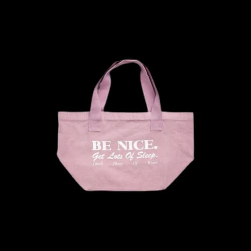 Sporty & Rich Be Nice Tote 'Fondant'