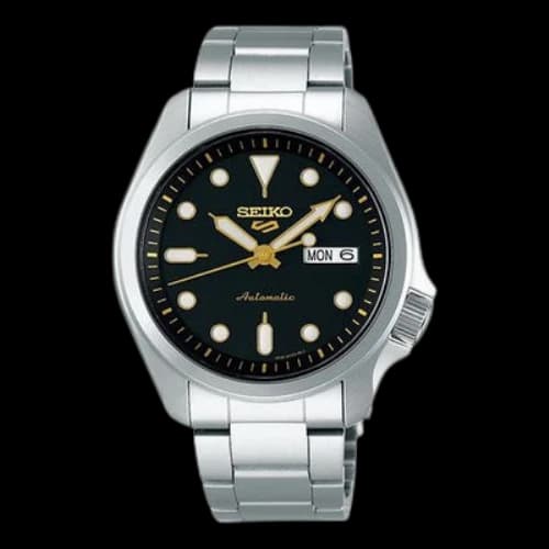 SEIKO No. 5 Japan waterproof Automatic Mechanical Sports Black