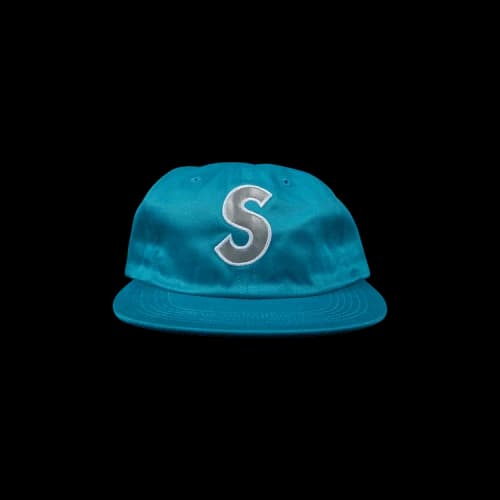 Supreme 3M Reflective S Logo 6-Panel 'Teal'