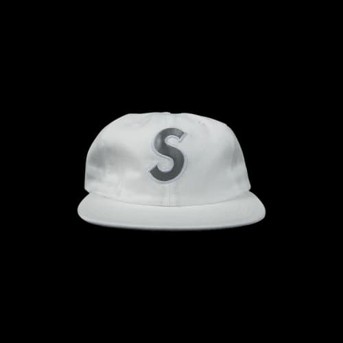 Supreme 3M Reflective S Logo 6-Panel 'White'