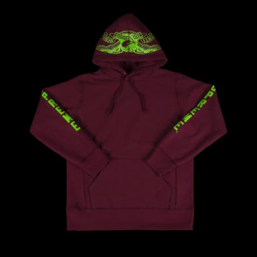 Supreme Anti Hero Hooded Sweatshirt 'Burgundy'