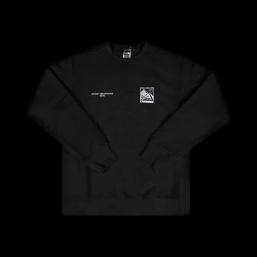 Supreme x The North Face St-Shirtp Tech Crewneck 'Black'