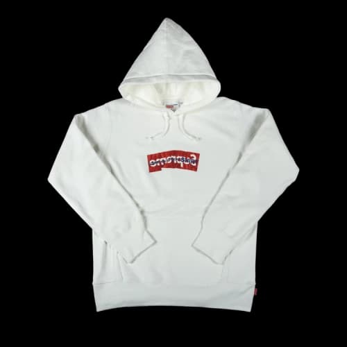 Supreme x Comme des Garçons SHIRT Box Logo Hooded Sweatshirt 'White'
