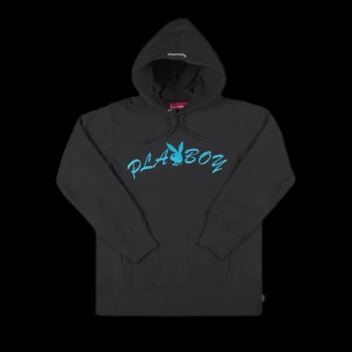 Supreme x Playboy Hooded Sweatshirt 'Black'