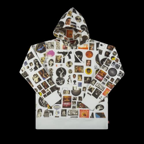 Supreme Thrills Hooded Sweatshirt 'White'