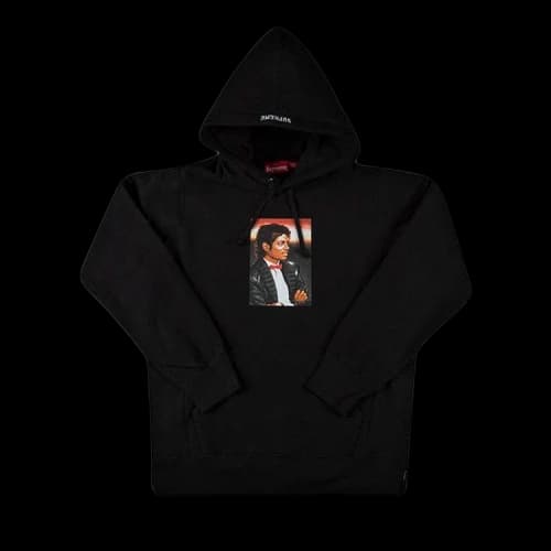 Supreme Michael Jackson Hooded Sweatshirt 'Black'