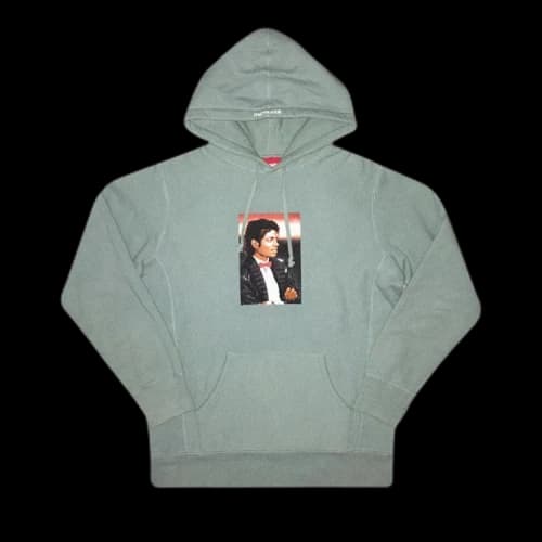 Supreme Michael Jackson Hooded Sweatshirt 'Seafoam'