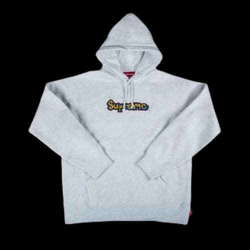 Supreme Gonz Logo Hooded Sweatshirt 'Ash Grey'