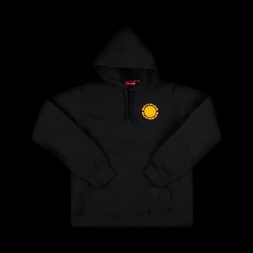 Supreme x Spitfire Hooded Sweatshirt 'Black'