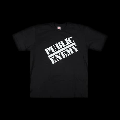 Supreme x Undercover x Public Enemy Blow Your Mind T-Shirt 'Black'