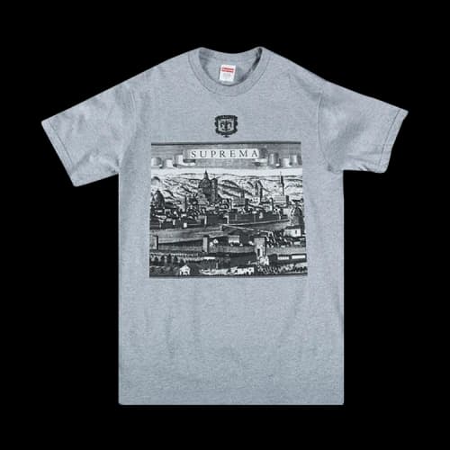 Supreme Fiorenza Tee 'Heather Grey'