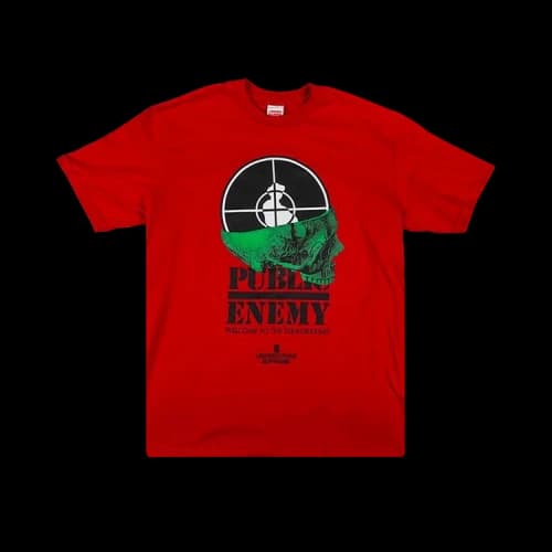 Supreme x Undercover x Public Enemy Terrordome T-Shirt 'Red'