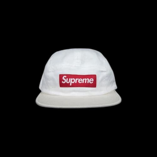 Supreme 2-Tone Camp Cap 'White'