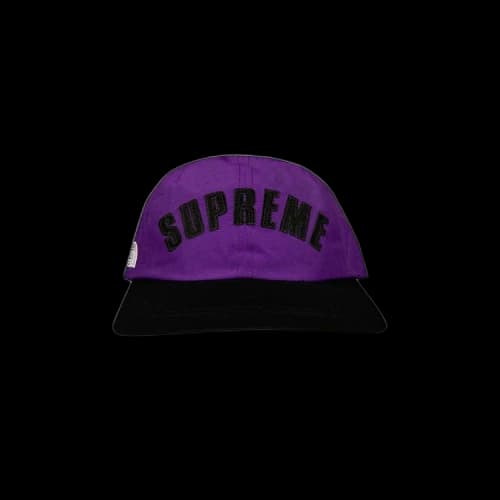 Supreme x The North Face Arc Logo 6 Panel Cap 'Purple'
