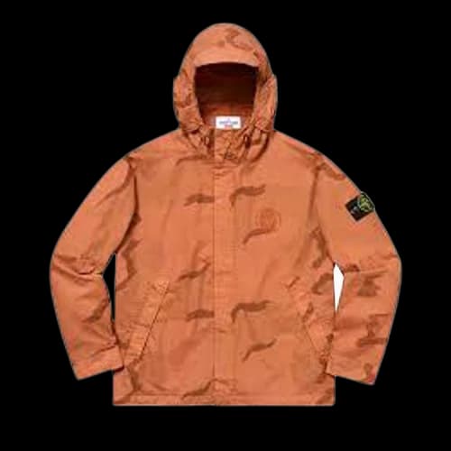 Supreme Stone Island Riot Mask Camo Jacket 'Coral'