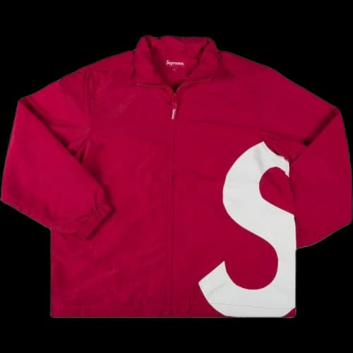 Supreme S Logo Track Jacket 'Red'