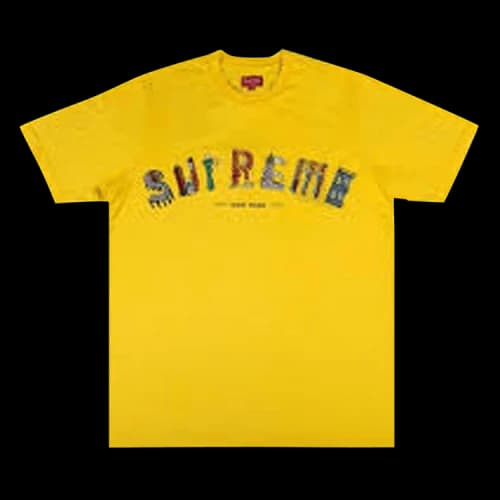 Supreme City Arc Tee 'Yellow'