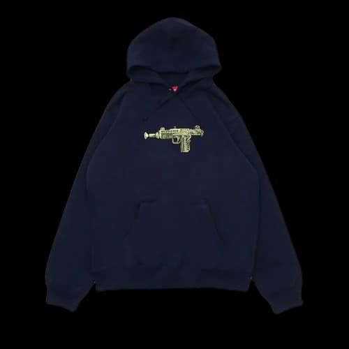 Supreme Toy Uzi Hooded Sweatshirt 'Navy'
