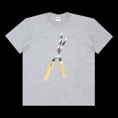 Supreme Shears Tee 'Heather Grey'