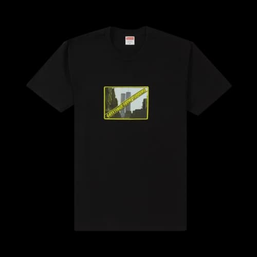 Supreme Greetings From Ny Tee 'Black'