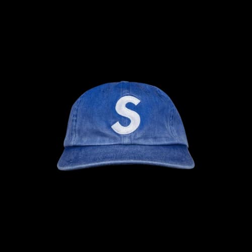 Supreme Pigment Print S Logo 6-Panel 'Royal'