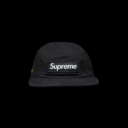 Supreme Military Camp Cap 'Black'