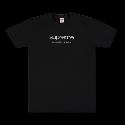 Supreme Shop Tee 'Black'