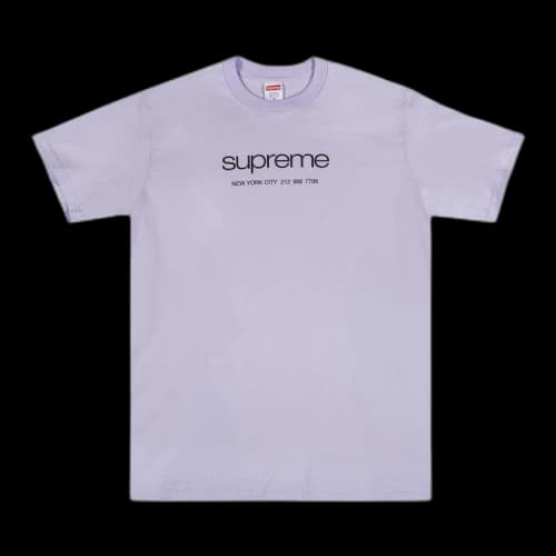 Supreme Shop Tee 'Light Purple'