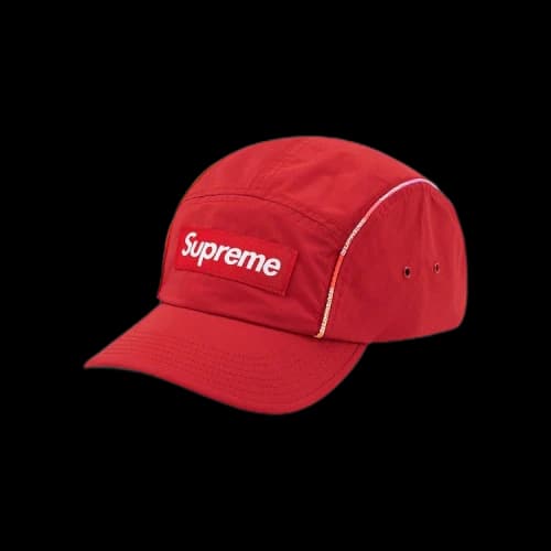 Supreme Gradient Piping Camp Cap 'Red'