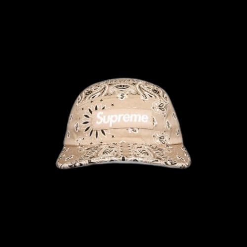 Supreme Bandana Camp Cap 'Tan'
