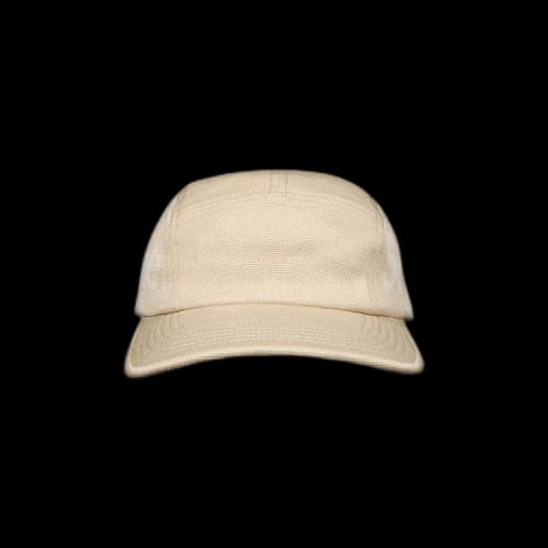 Supreme Jacquard Pique Camp Cap 'Tan'