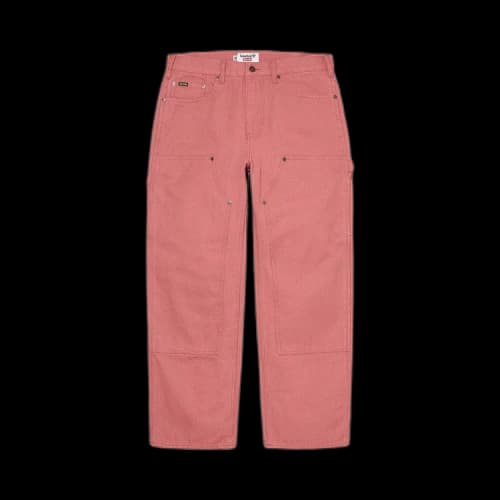 Supreme x Timberland Double Knee Painter Pant 'Dusty Red'