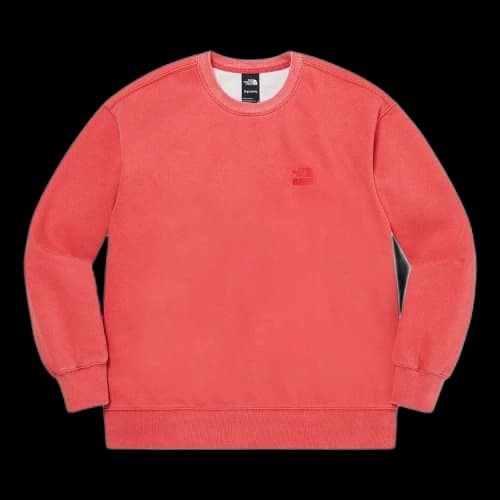 Supreme x The North Face Pigment Printed Crewneck 'Red'