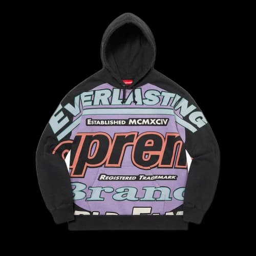 Supreme Everlasting Hooded Sweatshirt 'Black'