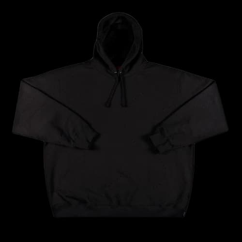 Supreme Laser Cut S Logo Hooded Sweatshirt 'Black'