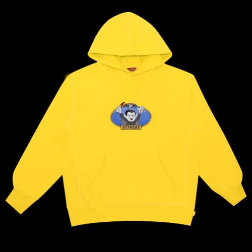 Supreme Vampire Boy Hooded Sweatshirt 'Yellow'