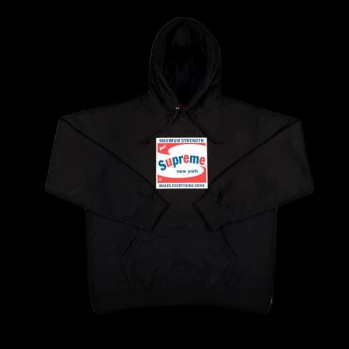 Supreme Shine Hooded Sweatshirt 'Black'