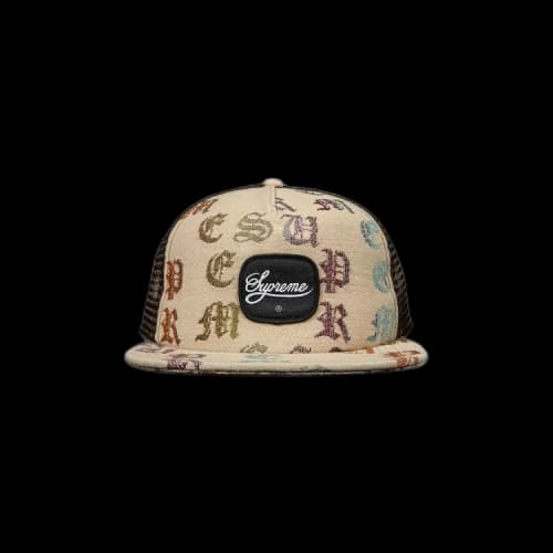 Supreme Gradient Jacquard Denim Mesh 5-Panel 'Tan'