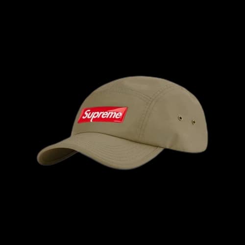 Supreme Inset Gel Camp Cap 'Light Olive'