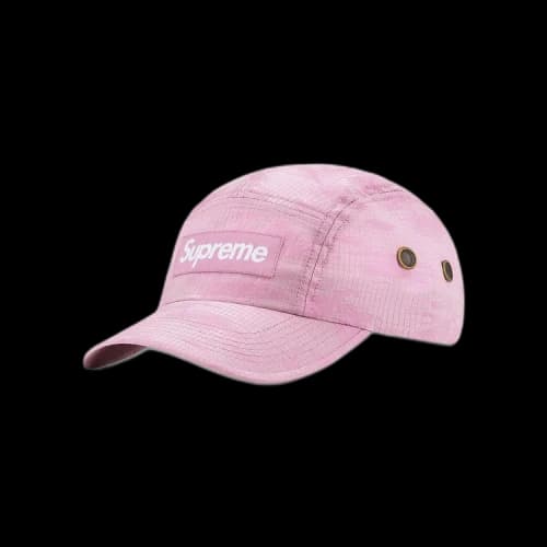 Supreme Broken Camo Camp Cap 'Purple'