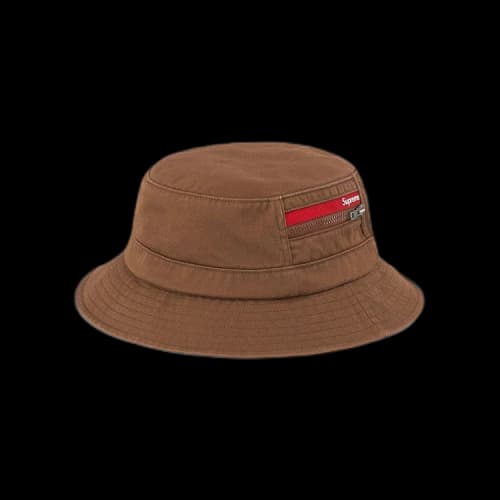Supreme Zip Pocket Crusher 'Light Brown'