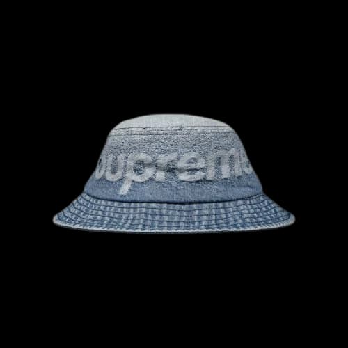 Supreme Fade Jacquard Denim Crusher 'Blue'
