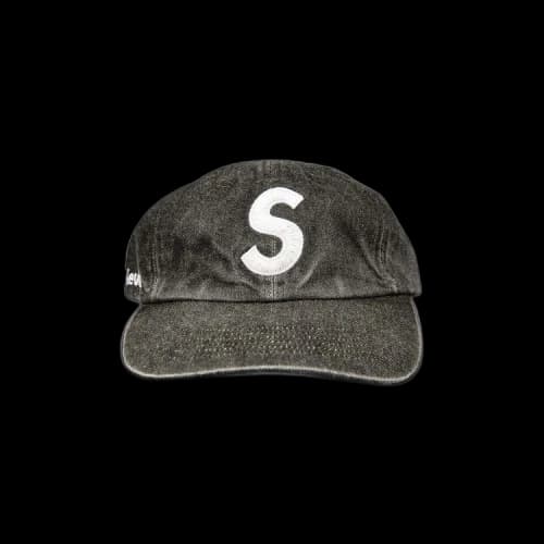 Supreme x Kevlar Denim S Logo 6-Panel 'Black'